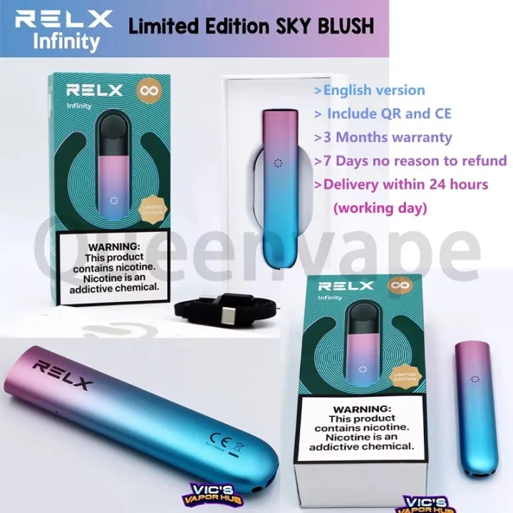 [legit] Relx device Legit Warranty 1Year Relex X Refilabe Relax Lazada PH