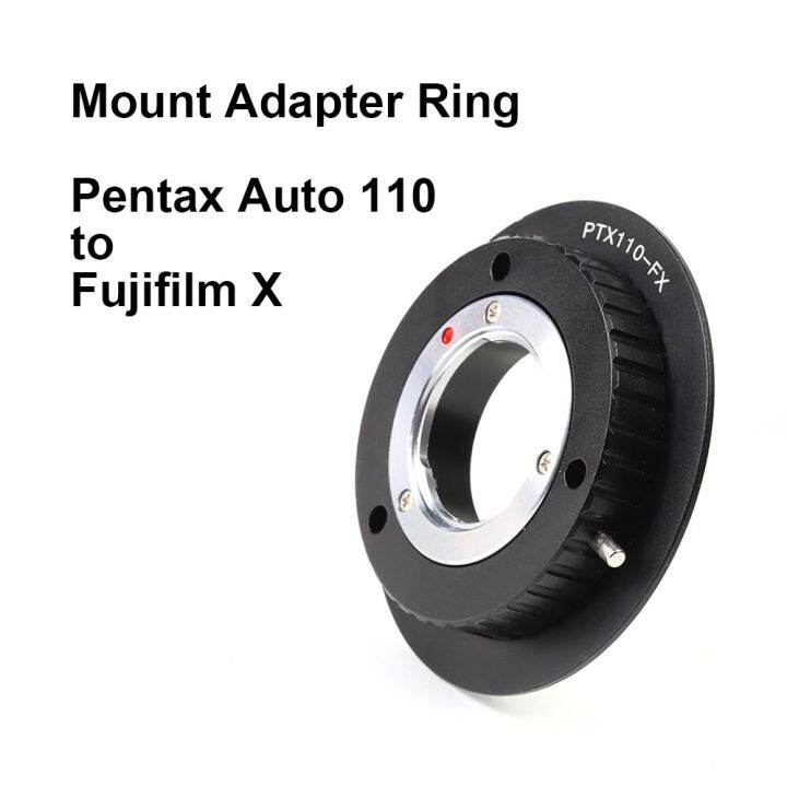 PTX110FX For Pentax Auto 110 Lens Fujifilm X Mount Adapter Ring