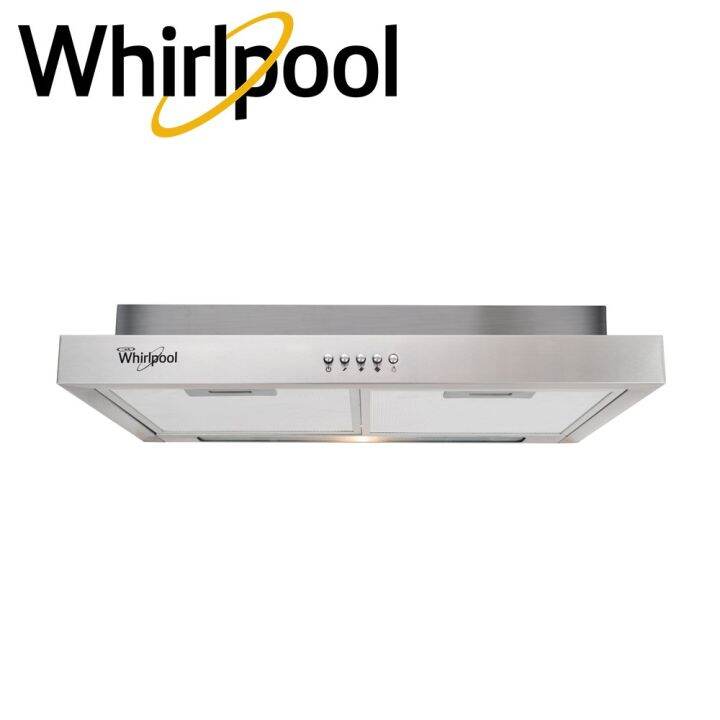 Whirlpool 60 cm Double Motor Slim Type Recirculation Range Hood AKR628 IX (Stainless Steel