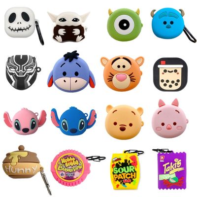 3D Earphone Case for Samsung Galaxy Buds Live / Buds Pro / Buds 2 / Buds2 Pro Case Cute Cartoon Earphone Cover Case Accessories Wireless Earbud Cases