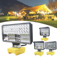 ไฟ LED ทำงาน204W 8600 LM ไฟฉายสำหรับแบตเตอรี่ลิเธียม Dewalt XR 18V 20V