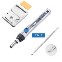 T12 Soldering station portable Bga rework station mini electric Soldering iron adjustable temperature welding tool DC12-26V 72w