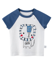 kiss baby เสื้อผ้าเด็กเสื้อแขนสั้น 2-5years  HM010