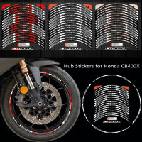 16ชิ้น17นิ้ว Honda CBF400X สติกเกอร์ฮับล้อรถจักรยานยนต์สะท้อนแสงสำหรับฮอนด้า CB400X