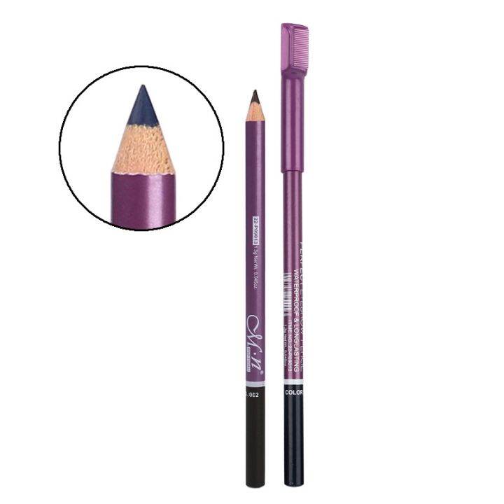 menow-p09013-hard-head-eyebrow-pencil-with-eyebrow-comb-easy-to-color-not-easy-to-smudge-makeup-cosmetic-gift-for-girl