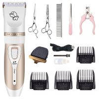 ¤﹊ﺴ Dog Clipper Dog Hair Clippers Grooming (Pet/Cat/Dog/Rabbit) Haircut Trimmer Shaver Set Pets Cordless Rechargeable Professional