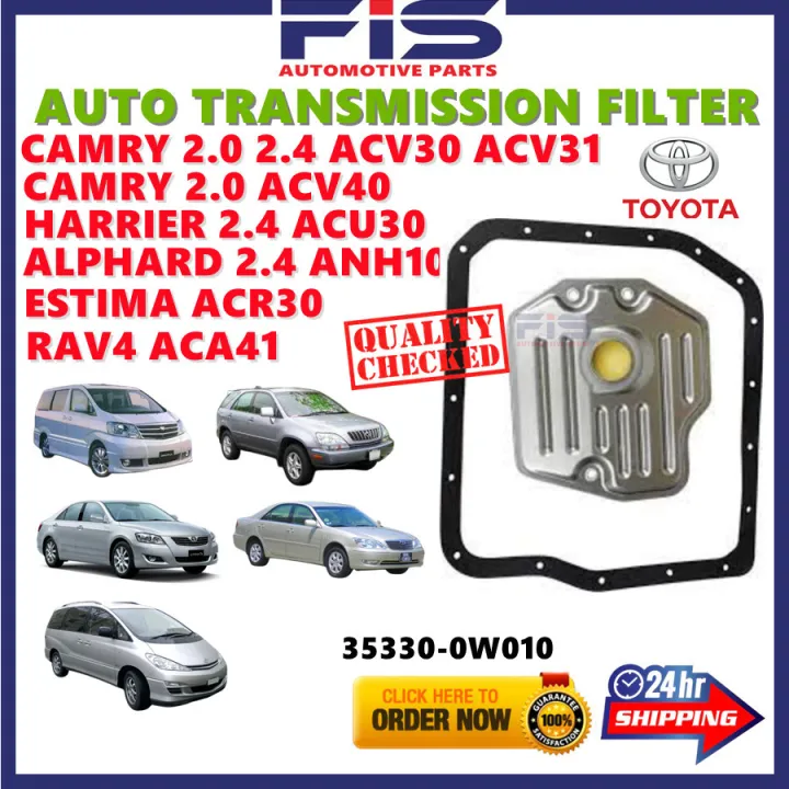 FIS Auto Gear Box Filter Toyota Camry 2.0 2.4 ACV30 ACV31 Estima ACR30