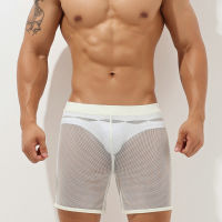 Mens Sexy Sports Pants Seobean Hibin Brand Transparent Mens Home Pants Trendy Mens Aro Pants