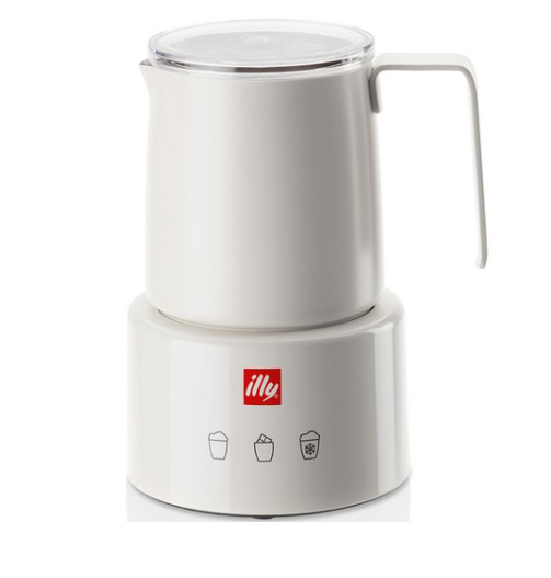 Illy Milk Frother Electric MilkFrother White and Black Color Available