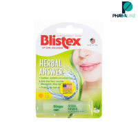 Blistex Herbal Answer Lip SPF15 ลิปบาล์มบำรุงริมฝีปาก ด้วยสารสกัดจากสมุนไพรธรรมชาติ 5 ชนิด 4.25 g [PPLINE]