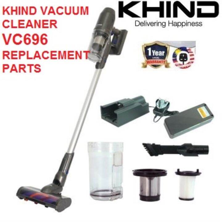 KHIND CORDLESS VACUUM CLEANER VC696 REPLACEMENT PARTS Lazada