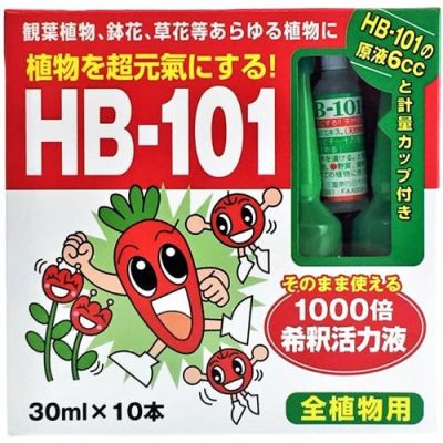 ปุ๋ยปัก HB-101 อาหารเสริมสำหรับต้นไม้ ช่วยปรับปรุงดินให้มีคุณภาพดี  นำเข้าจากญี่ปุ่น 100%