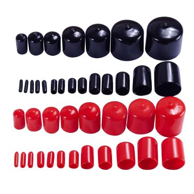 ■●◑ Sealing Cap Rubber Hoses End Caps Silicone Plugs 3mm 4mm 5mm 6mm 8mm 10mm 12MM Seals Screw Plastic Cover Stopper Head Sleeve Tip