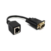 VGA to RJ45 adapter cable network cable to VGA network cable connector display to network cable connector VGA extender Cables