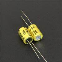 10pcs 4.7uF 100V ELUM NP 8x11.5mm 100V4.7uF Bipolar Aluminum Electrolytic Capacitor Electrical Circuitry Parts