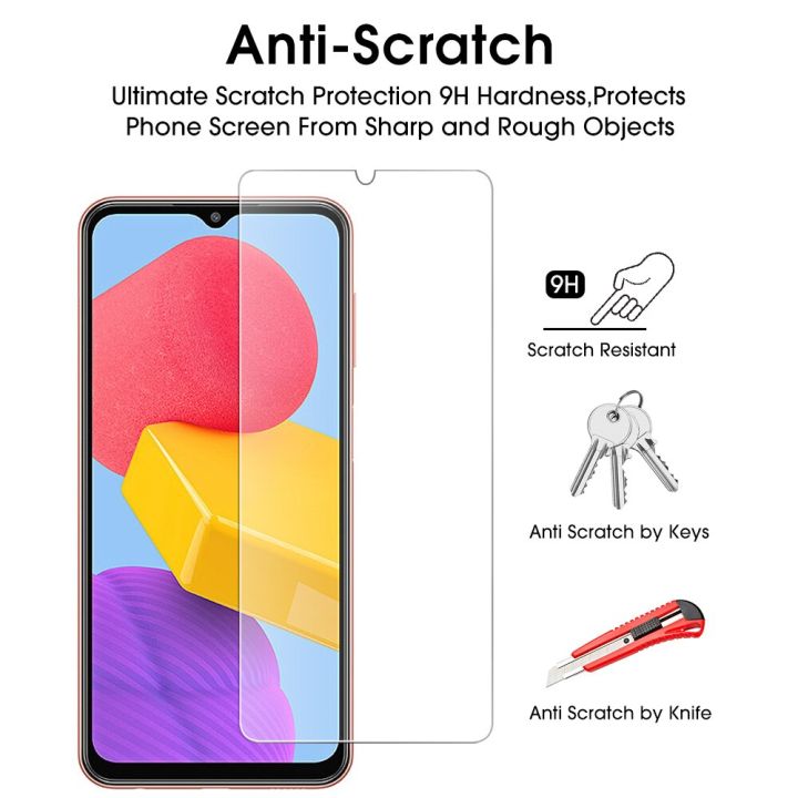 3pack-screen-protector-for-samsung-galaxy-m13-5g-tempered-glass-anti-scratch-protective-film-glass-for-samsung-m13-accessories-nails-screws-fasteners