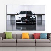 ภาพวาดสำหรับการตกแต่งบ้านซุปเปอร์คาร์ Audis Rs Rs สีดำและสีขาวภาพยานพาหนะโปสเตอร์สีน้ำมันภาพพิมพ์บนผนังศิลปะขนาด: X D