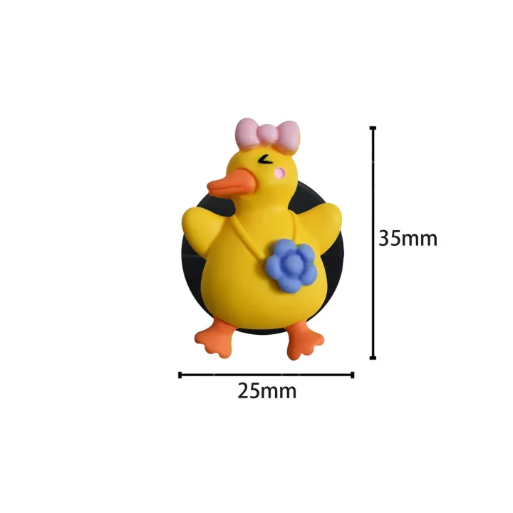 lovely-duck-car-air-fresheners-vent-clips-car-diffuser-vent-clip-yellow-duck-car-perfume-decoration