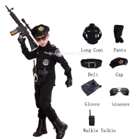 Children man Cosplay Costumes Kids Christmas Party Carnival Uniform Halloween Boys Army men Clothing Gift Set