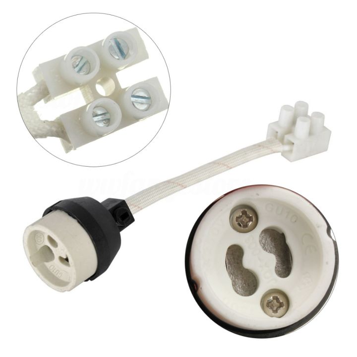 yf-gu10-mains-lamp-holder-bulb-base-connecting-block-new