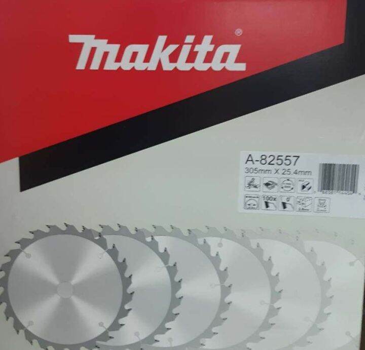 makita-saw-blade-for-aluminum-size-305-mm-25-4-mm-2-8mm-100t-part-no-a-82557-ใบเลื่อยวงเดือน-ตัดอลูมิเนียม-ขนาด-12-นิ้ว-รู-25-4-มิล-หนา-2-8-มิล-จำนวนฟัน100-ฟัน-ยี่ห้อ-มากีต้า