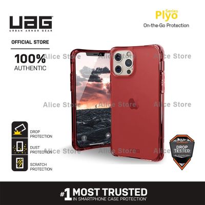 ~ Uag เคสโทรศัพท์มือถือ กันกระแทก สีแดง สําหรับ iPhone 12 Pro Max 12 Mini