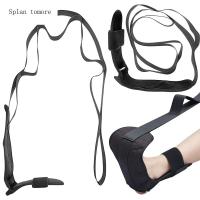 SPLAN สำหรับบัลเล่ต์พิลาทีสการฝึกอบรมขา Plantar Fasciitis กับ Loops ยางยืดโยคะขาเข็มขัดยืดได้โยคะเข็มขัดยืดได้เอ็นเข็มขัดยืดได้