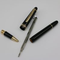 ปากกาหัวแร้งปากกาลูกลื่นสำหรับอุปกรณ์เขียนในสำนักงานของขวัญ145สีดำ Wakaka Mb Monte Meisterstab