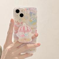 เคสไอโฟนน่ารัก สุนัขการ์ตูน Carousel Bracket เหมาะสำหรับ 14 PROMAX โทรศัพท์มือถือกรณี 13iPhone12 Apple 11 Soft SHELL Tide