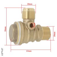 swing check valve brass copper check valve vertical ball check valve 1/2x3/4 1/2x1/2 3/4x3/4 1x1 inch air compressor check valve