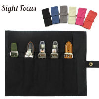 ม้วนสายนาฬิกาแบบพกพาสำหรับ Garmin Samsung Apple Suunto Watchband Holder Storage Bag Travel Pouch Watch Strap Case Organizer