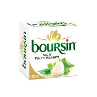 New products? บูร์ซินกระเทียมและเฮิร์บชีส 150 กรัม/Boursin Garlic &amp; Herb Cheese 150g