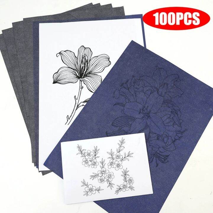 100PCS A4 Office Copy Papers Multifunction Crafts Arts Printer Paper Reusable Drawing Tracing