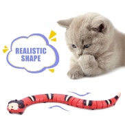 Đồ chơi con rắn cảm biến thông minh sạc cổng USB dành cho mèo cưng