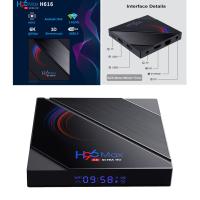 BolehDeals H96 MAX H616 Android 10 TV 5G 6K เครื่องเล่น Wifi Quad Core สมาร์ท