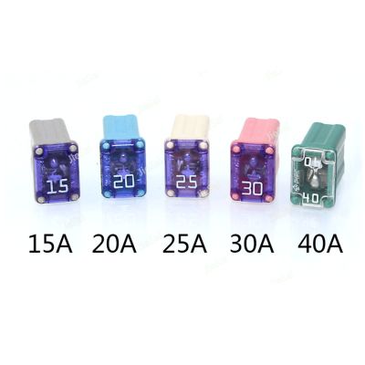Micro M Rectangle Fuse Mini Size PEC Automotive Car Fuse 15A 20A 25A 30A 40A For Ford Levin Toyota HYUNDAI LINCOLN Replacement Parts