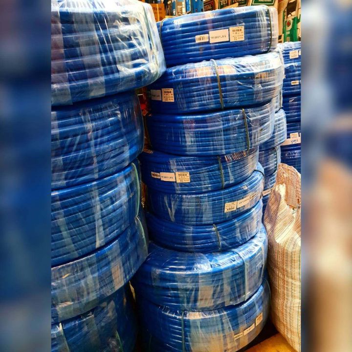 superhose-สายยาง-ขนาด-5-8-ยาว100เมตร-สีฟ้า-เหนี่ยว-แข็งแรง-ทนทาน-เนื้อยางนุ่มและยืดหยุ่น-จัดส่ง-kerry