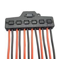 hot♙  Port Sharing 3/6 Ports Distribution Railway Layout Wire Cable Splitter for Lighting Terminal Block Connection