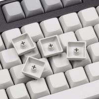 【 Cw】 XDA ข้อความเหมือนกับ PBT หมอกสีขาวปุ่มกดว่างเปล่าแป้นพิมพ์เครื่องกลที่สำคัญหมวก R1รายละเอียดส่วนบุคคลที่กำหนดเอง156คีย์