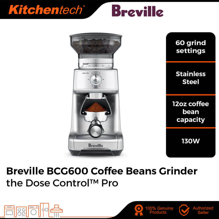 Breville Coffee Beans Grinder BCG600 The Dose Control Pro Lazada