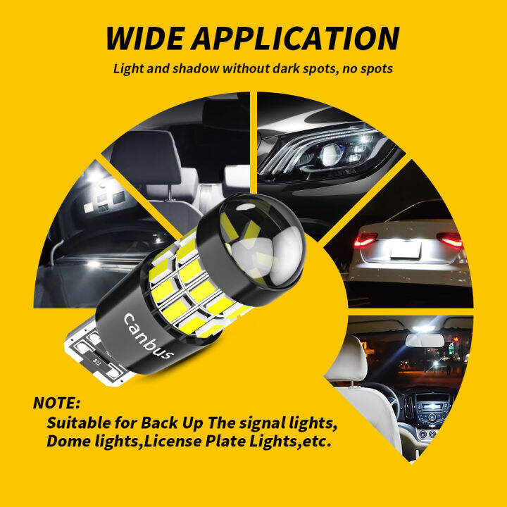 dxz-2ชิ้น-w5w-t10-led-หลอดไฟเลนส์30smd-12โวลต์-wy5w-c-an-bus-car-c-learance-ภายในโดมที่จอดรถสัญญาณไฟสำหรับ-bmw-ออดี้