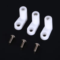 Follow Get New[Beautiful SS] 10pcs FIXED Plastic PCB MOUNTING Feet 20mm L ประเภทฟุตพร้อมสกรู