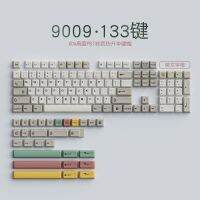 แนววินเทจ R 9009 XDA ปุ่มกด กระบวนการระเหิด PBT วัสดุ 133 คีย์ บรรจุกล่องภาษาอังกฤษ .