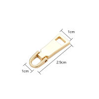 N57H New Craft DIY Metal Zipper Slider Zipper Head Removable Universal Lightning Repair Kits Bag Accessories Sewing