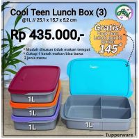 TUPPERWARE กล่องอาหารกลางวัน ทัปเปอร์แวร์ สําหรับวัยรุ่น จํานวน 1 ชิ้น