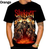 แฟชั่นฤดูร้อนสบายๆวงร็อค Slipknot 3d เสื้อยืดพิมพ์รอบคอฮิปฮอปเสื้อยืดด้านบนแขนสั้น