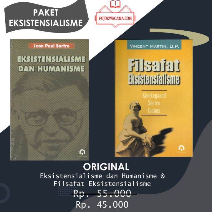 Original – Paket Buku Eksistensialisme Dan Humanisme Jean Paul Sartre ...