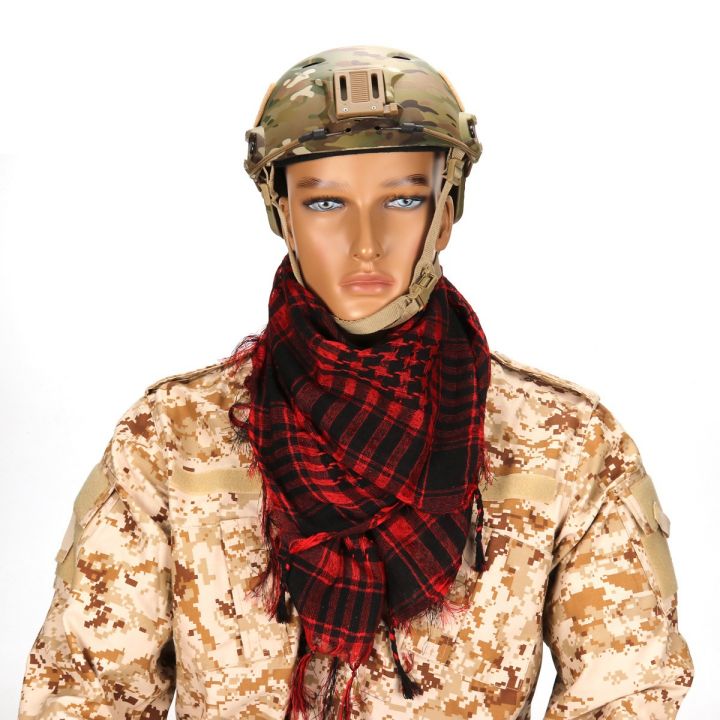 ทหารยุทธวิธีผ้าพันคอพรางตาข่ายคอผ้าพันคอ-keffiyeh-s-niper-ใบหน้าผ้าพันคอผ้าคลุมหน้า-shemagh-หัวตัดสำหรับตั้งแคมป์กลางแจ้งล่าสัตว์
