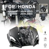 สำหรับ HONDA CB300R CB 300R Cb300r Cb 300R 19-23 CB250R CB 250R Cb250r กระจกรถจักรยานยนต์กระจกหน้ากระบังหน้าที่เบนทางลม