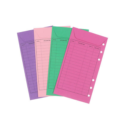 12 Pcs Budget Envelopes Cardstock Cash Envelope System for Money Saving